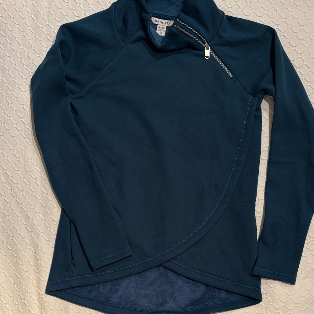 Athleta Dark Teal Women's Turtleneck Sweater